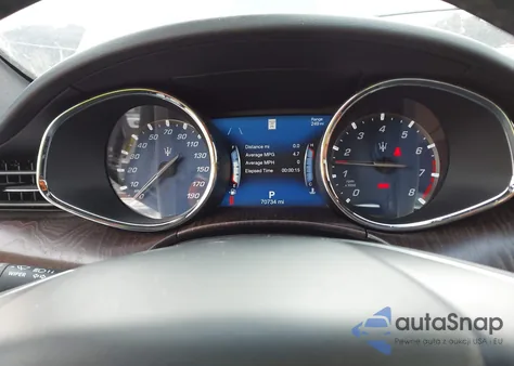 2018 Maserati Quattroporte S Q4 из США, поврежденный, VIN ZAM56YRA2J1295009